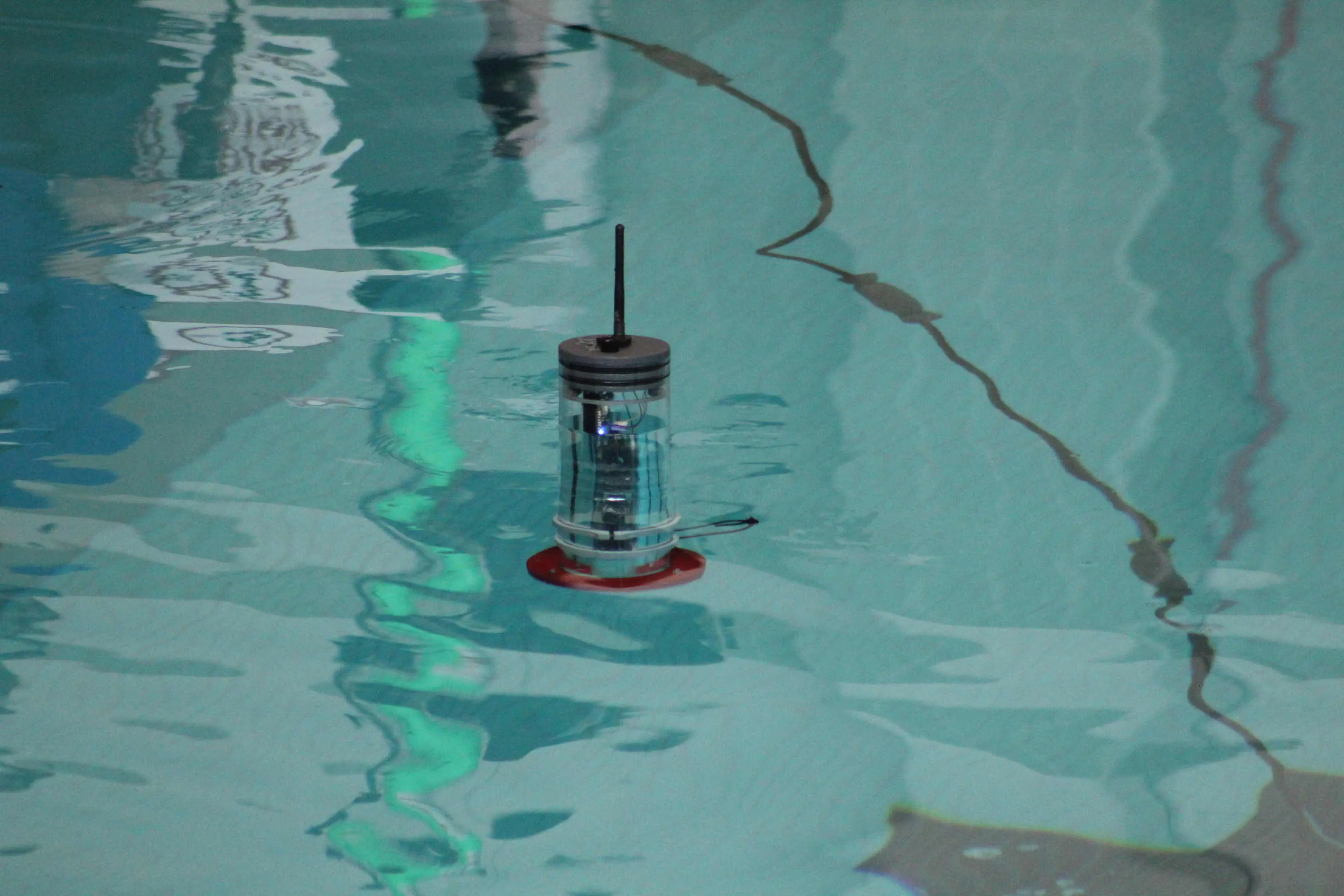 Image of the Float in the pool at New England Regional